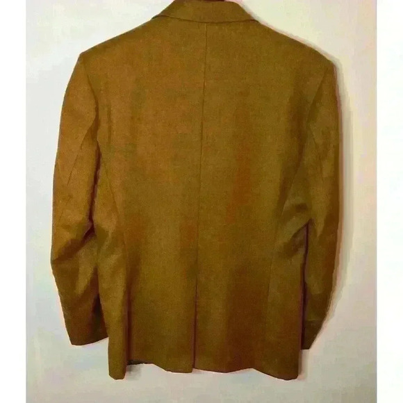 Studiosuits Hand Crafted Melange Rust Tweed Jacket Blazer Mens 44” 100% Wool - Picture 10 of 10